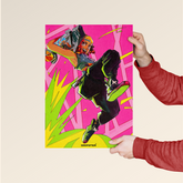 Raze – Valorant Boom Bot Energy Poster